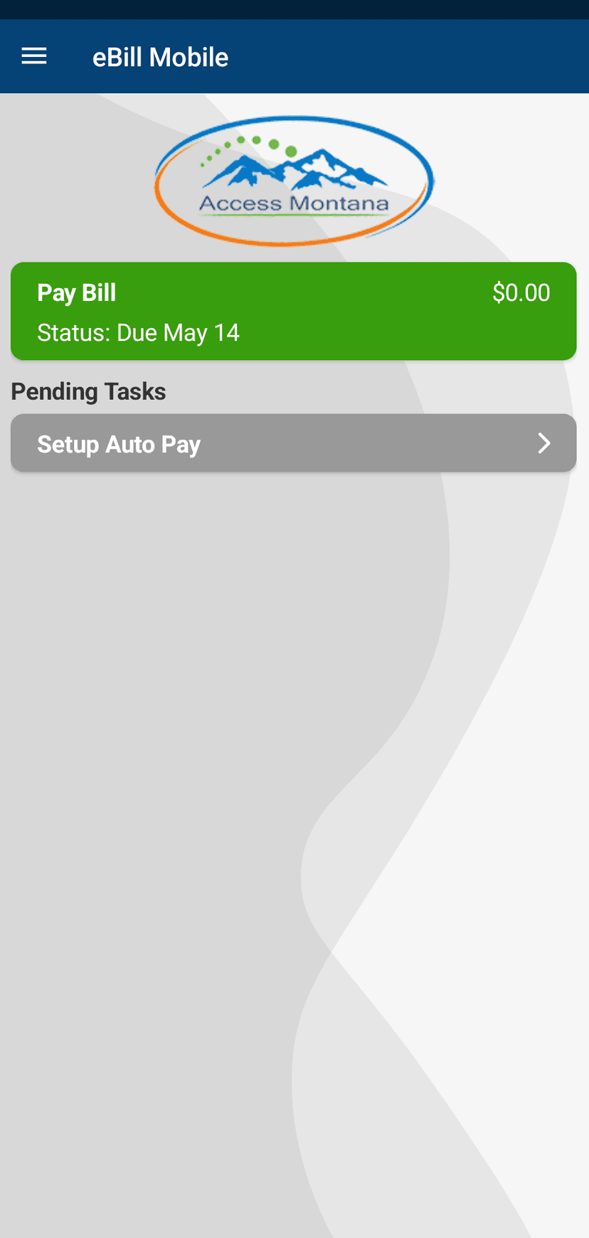 Access Montana Bill Pay App